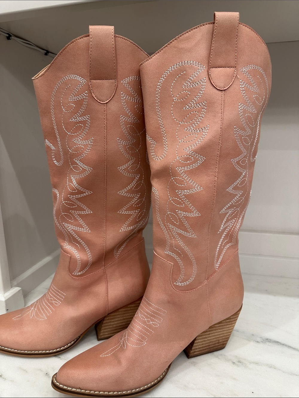 MIIM size 8Women's Pink Western Cowboy Boots - Unbranded